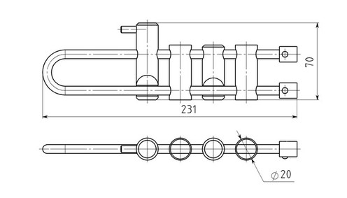  Спусковое устройство Вертикаль Решетка стальная в Луганске  