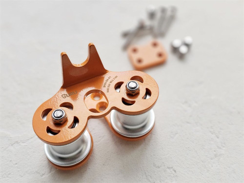  Ролик GURU Treck V2 для навесной переправы оранжевый в Луганске  