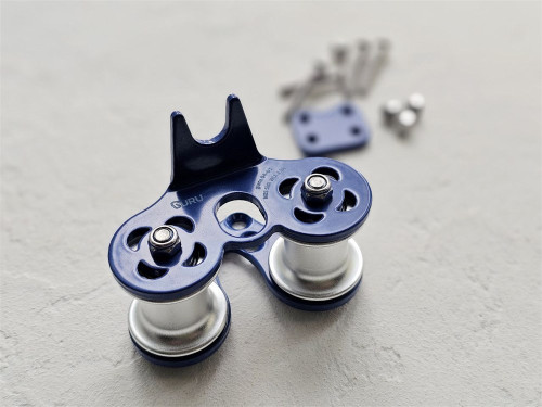  Ролик GURU Treck V2 для навесной переправы синий в Луганске  