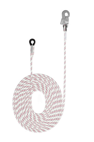  Гибкая анкерная линия АнкерЛайн 12 с карабином Стальной монтажный малый 20м Венто в Луганске  