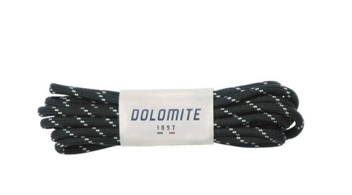 Купить шнурки dolomite laces hiking higt rak-12 black/aluminium grey  в Луганске
