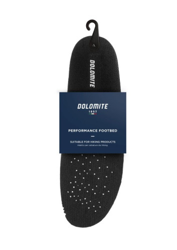 Купить стельки dolomite performance footbed black в Луганске