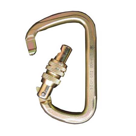  Карабин Вертикаль Люкс сталь трапеция с муфтой (keylock) в Луганске  