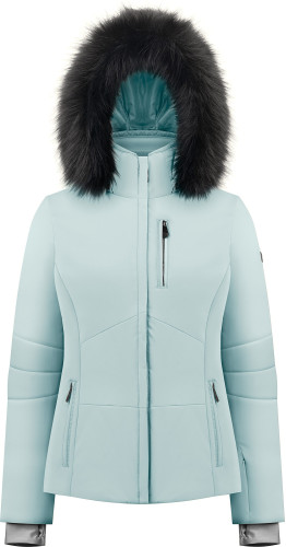 Куртка горнолыжная Poivre Blanc с иск.мехом W24-0802-WO/A голубой в Луганске