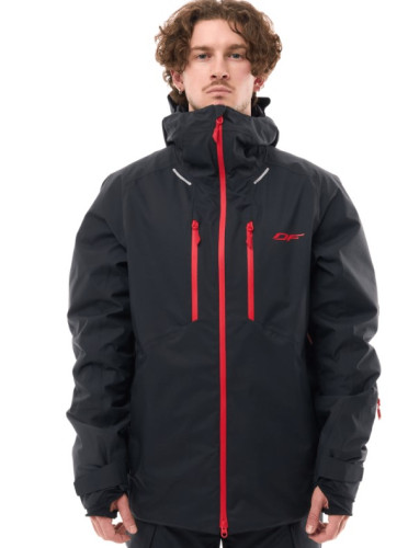 Куртка горнолыжная Dragonfly утепленная Gravity Man Black-Red (XL)