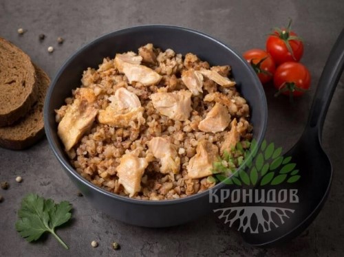 Консервы мясорастительные стерилизованные "Каша гречневая со свининой"