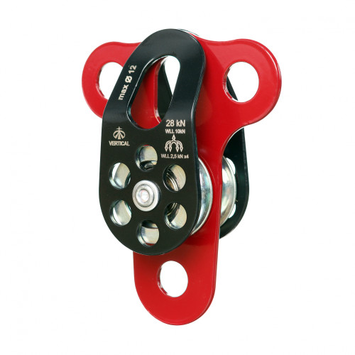  Блок-ролик Вертикаль двойной сталь с подшипником Про в Луганске  