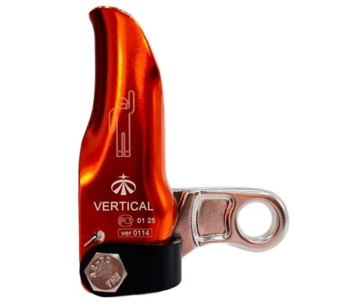  Зажим Вертикаль для двойной веревки оранжевый в Луганске  