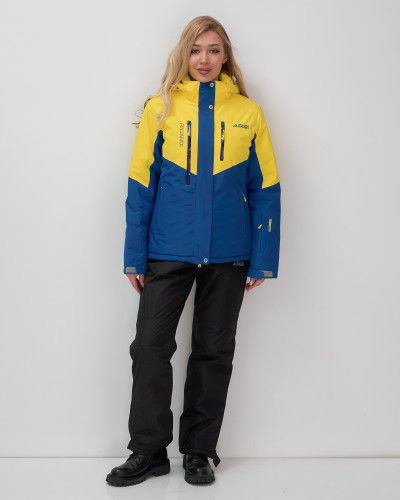 Костюм горнолыжный 02815J желтый  в Луганске