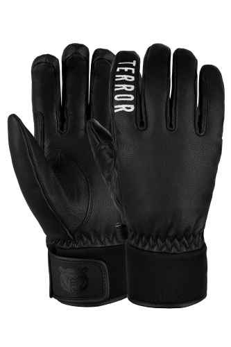 Перчатки Terror-Leather Gloves Black в Луганске