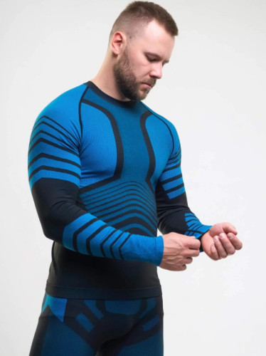 Комплект термобелья X-Line Sport мужской черный с синим NEW в Луганске