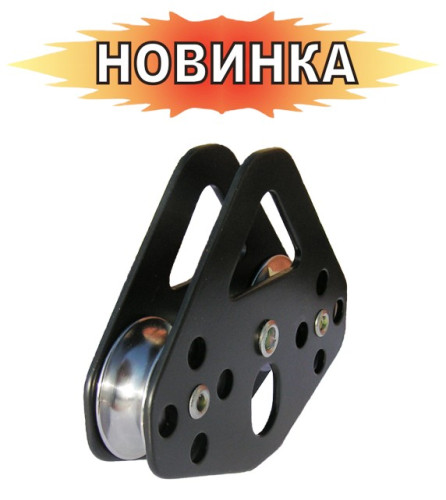  Блок-ролик Вертикаль ТАНДЕМ сталь с подшипником Sturdy в Луганске  