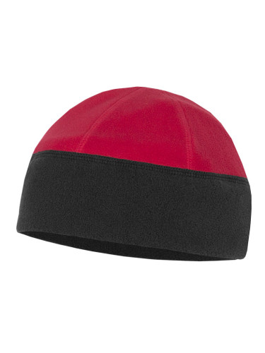 Шапка флисовая "Охотник" двусторонняя (черный/красный) в Луганске