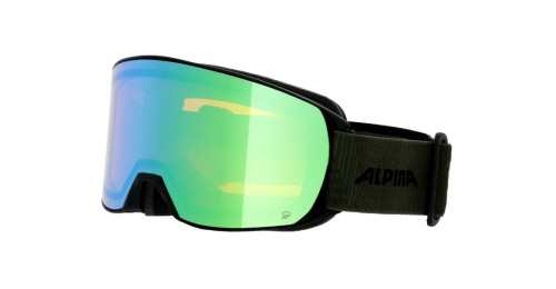 Купить маска alpina г/л nakiska q black-olive matt/q green s2 в Луганске