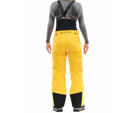 Брюки горнолыжные Dragonfly Gravity Premium Woman Yellow-Dark Ocean в Луганске
