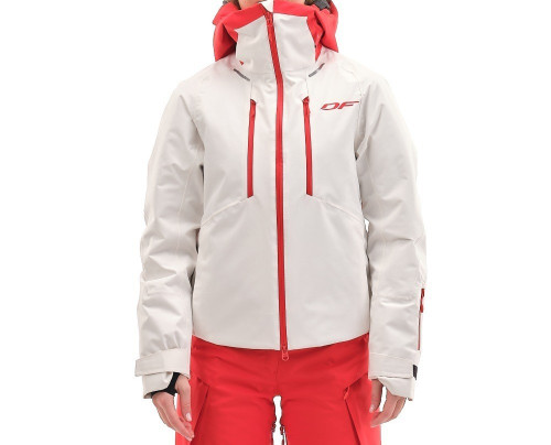 Куртка горнолыжная Dragonfly утепленная Gravity Premium Woman Gray-Red в Луганске