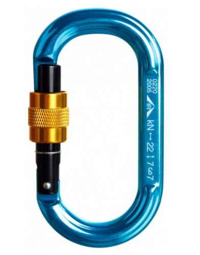  Карабин овал алюминиевый с муфтой (Keylock) в Луганске  