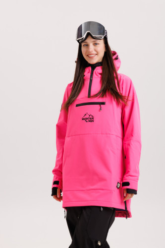 Анорак сноубордический MountainMan Barbie розовый неон в Луганске