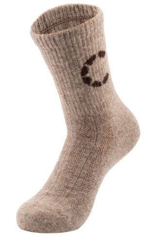 Купить Носки Следопыт Organic wool socks YAK,natural brown в Луганске