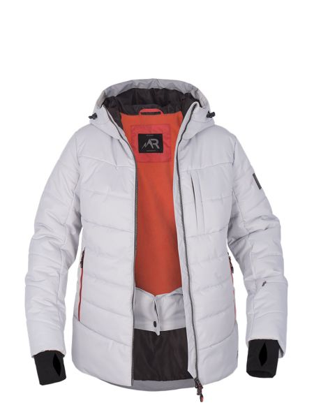 Куртка зимняя женская стеганная Нева светло-серый в Луганске