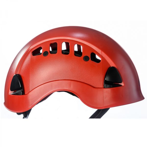  Каска Вертикаль защитная с вентиляционными отверстиями(красная) в Луганске  