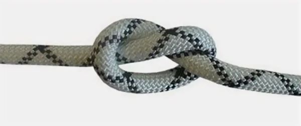  Веревка Шнур статика д.10 мм.48 пр.аб белый в Луганске  