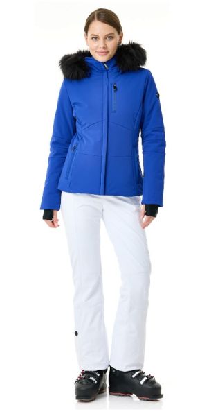 Куртка горнолыжная Poivre Blanc с иск.мехом W24-0802-WO/A синий в Луганске