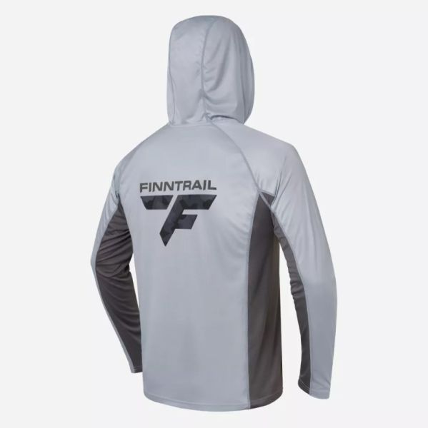 Лонгслив Finntrail мужской Wave Big Logo 6614 Grey в Луганске