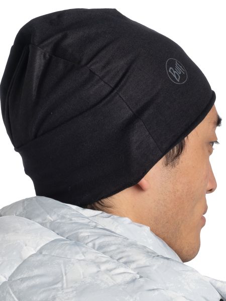 Шапка Buff Polar&Ecostretch Solid Black в Луганске