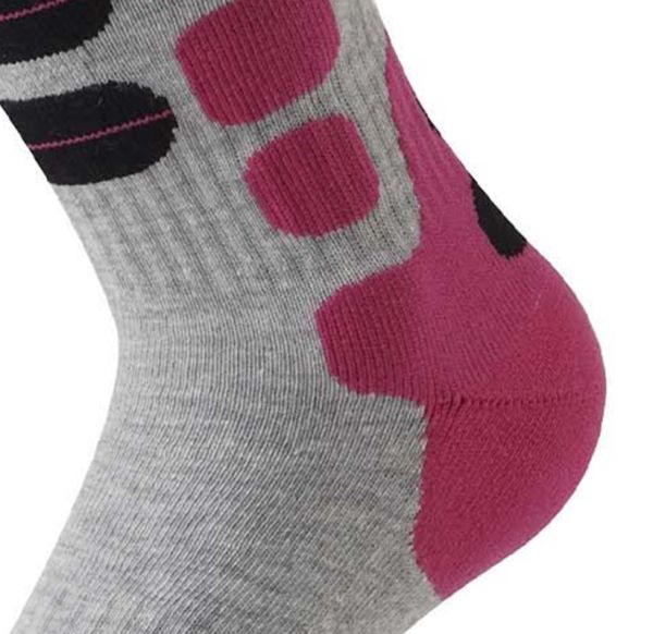 Купить Носки LENZ Skiing 2.0 Light Grey/Pink в Луганске