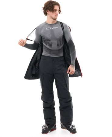 Куртка горнолыжная Dragonfly утепленная Gravity Man Black-Red в Луганске