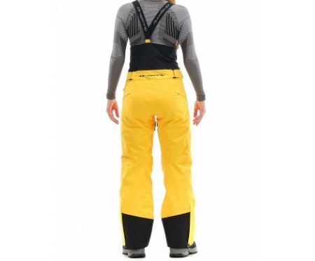 Брюки горнолыжные Dragonfly Gravity Premium Woman Yellow-Dark Ocean в Луганске