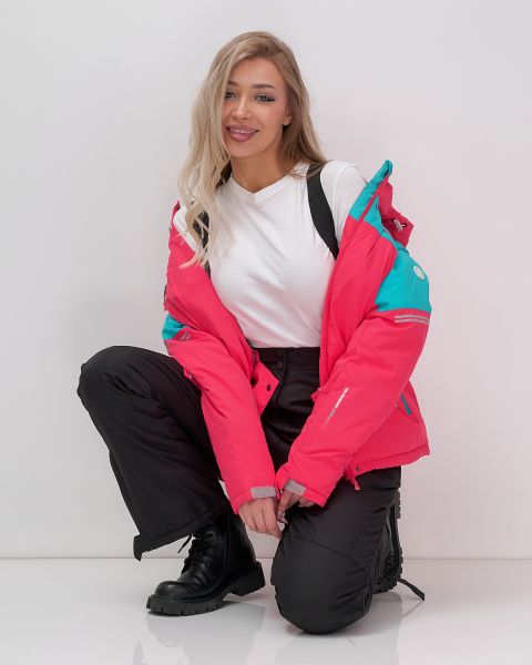 Костюм горнолыжный 02810М малиновый в Луганске