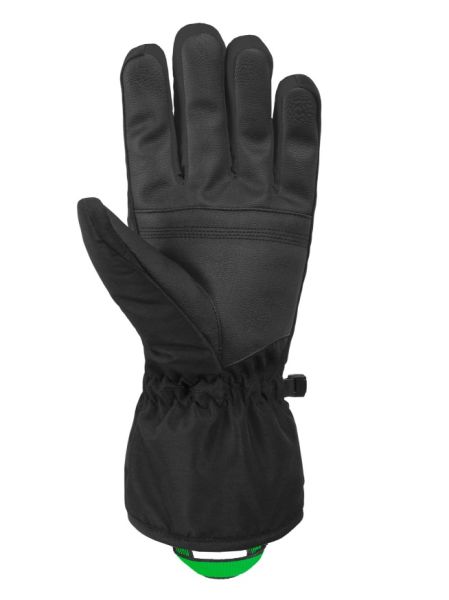 Перчатки Reusch Snow King Black/Neon Green в Луганске