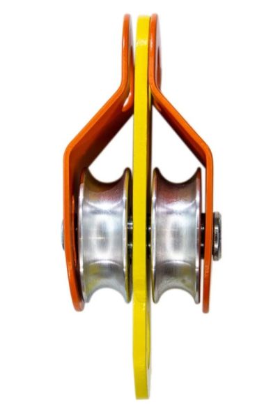  Блок-ролик Орион-Альп двойной сталь с подшипником в Луганске  