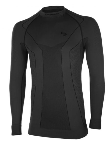 Футболка Brubeck Extreme Thermo LS1529М черный в Луганске