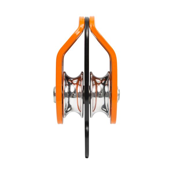  Блок-ролик Вертикаль двойной дюралевый с подшипником в Луганске  