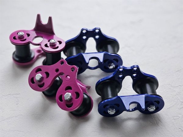  Ролик GURU Treck V2 для навесной переправы синий в Луганске  