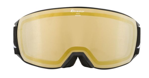 Купить маска alpina г/л nakiska q-lite black matt/q-lite gold s1 в Луганске