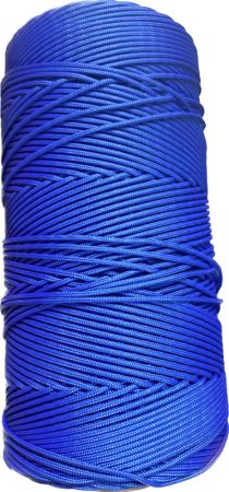  Шнур ПА плетеный 16-ти пр.с ПА серд.d 3мм зеленый,синий в Луганске  