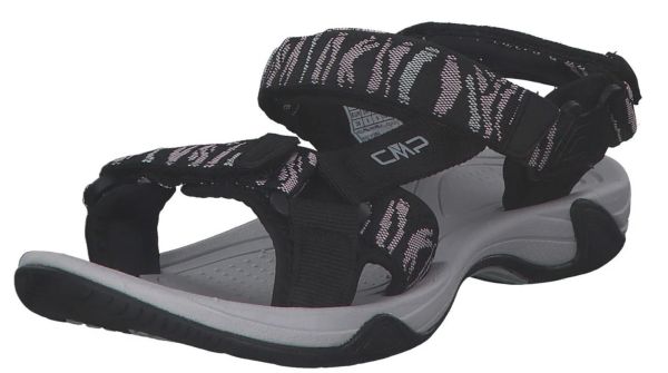 Купить сандалии cmp hamal wmn hiking nero-pale rose черный в Луганске