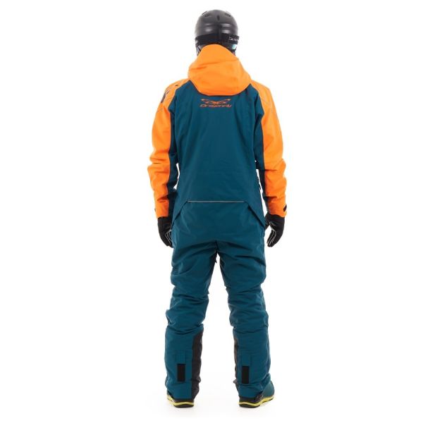 Комбинезон сноубордический Dragonfly Gravity Premium MAN Dark Ocean-Orange 2023 в Луганске