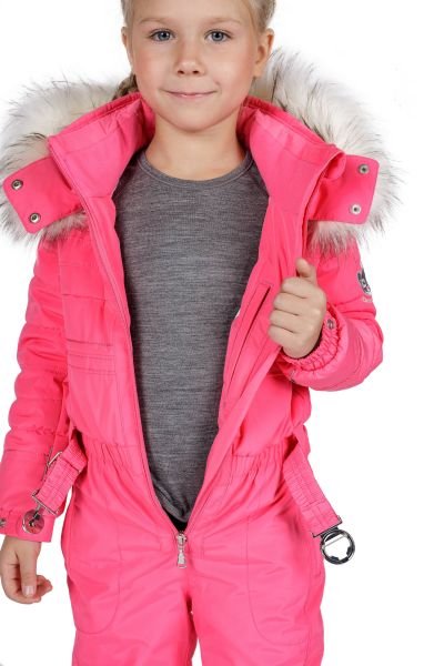 Комбинезон горнолыжный W18-1030-BBGL/A Poivre Blanc розовый в Луганске