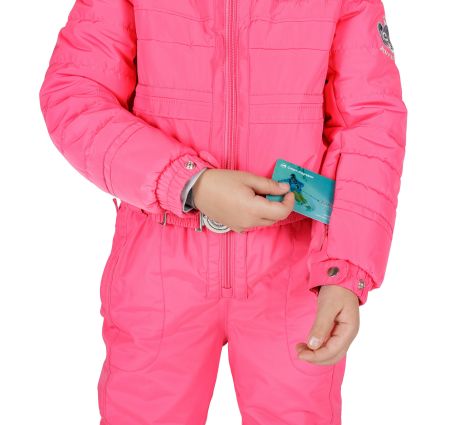Комбинезон горнолыжный W18-1030-BBGL/A Poivre Blanc розовый в Луганске