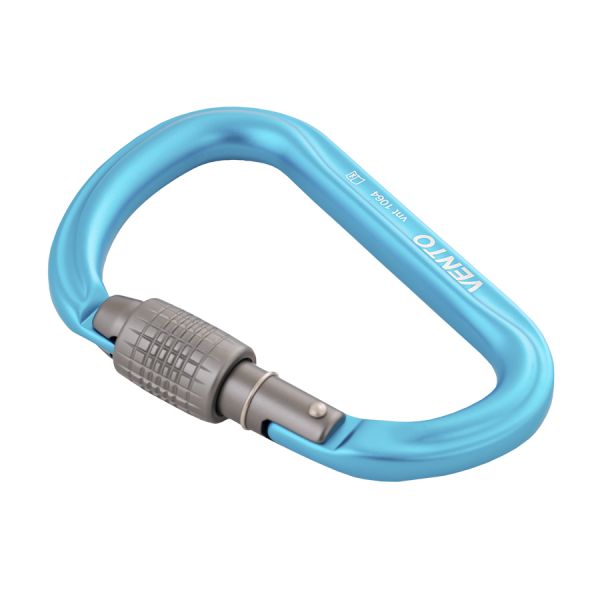  Карабин Венто Большой с резьбовой муфтой синий в Луганске  