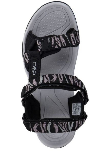 Купить сандалии cmp hamal wmn hiking nero-pale rose черный в Луганске