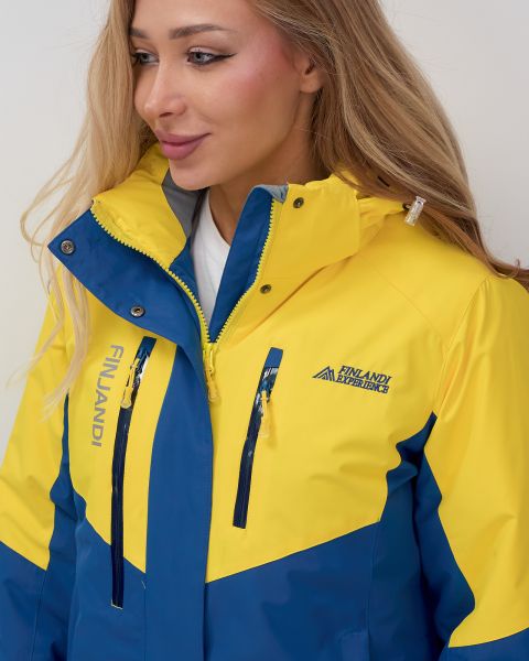 Костюм горнолыжный 02815J желтый  в Луганске