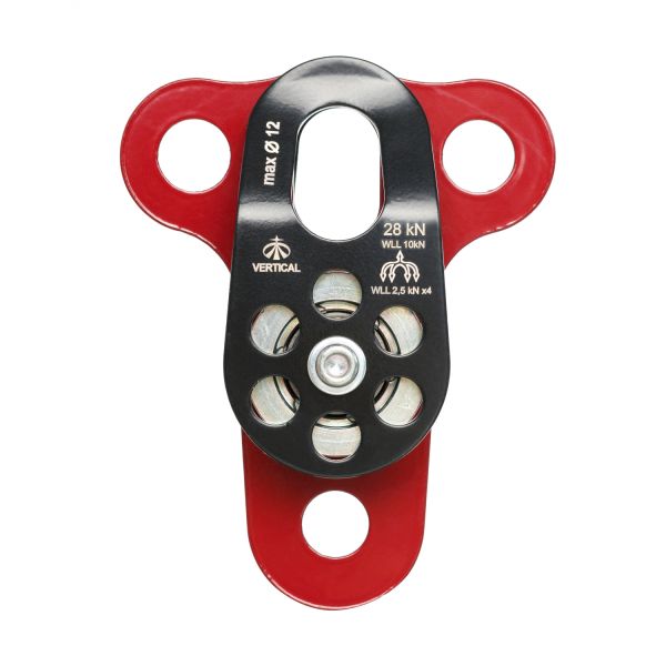  Блок-ролик Вертикаль двойной сталь с подшипником Про в Луганске  