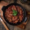 Консервы мясорастительные стерилизованные "Говядина с фасолью"