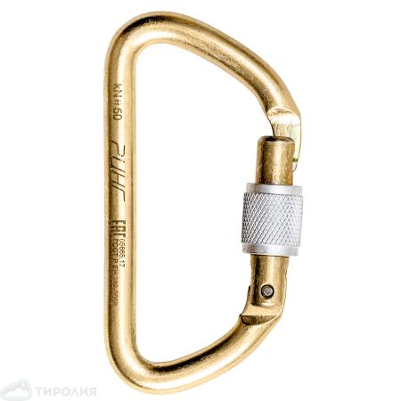  Карабины Ринг сталь трапеция (keylock) 5000 (10шт) в Луганске  